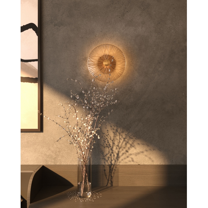 MAXLIGHT W0355 - Aplique LED ALLURE LED/5W/230V diá. 28 cm dorado