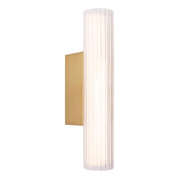 MAXLIGHT W0364 - Aplique LED de baño FAYETTE LED/6W/230V 31 cm IP44 dorado
