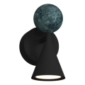 MAXLIGHT W0444 - Aplique de pared LED BINGO LED/8W/230V CRI 92 negro/verde