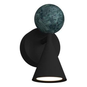 MAXLIGHT W0444 - Aplique de pared LED BINGO LED/8W/230V CRI 92 negro/verde
