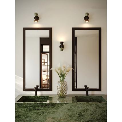 MAXLIGHT W0444 - Aplique de pared LED BINGO LED/8W/230V CRI 92 negro/verde