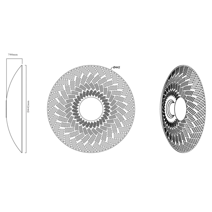 MAXLIGHT W0457 - LED Aplique de pared MISAKI LED/6W/230V IRC 95 beige