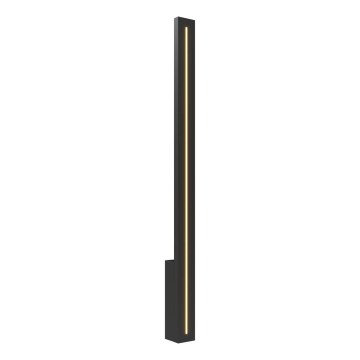 MAXLIGHT W0460 - Aplique de pared exterior LED MOENA LED/15W/230V CRI 93 IP65 negro