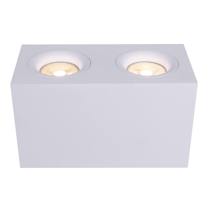 Maytoni C013CL-02W - Foco SLIM 2xGU10/50W/230V blanco
