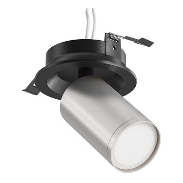 Maytoni C048CL-U-1BS - Foco empotrable FOCUS 1xGU10/10W/230V cromo mate