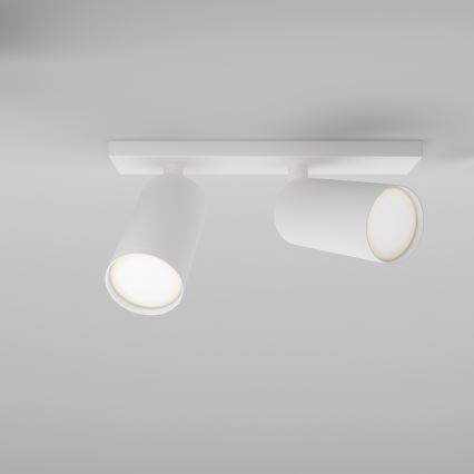 Maytoni C051CL-U-2W - Foco direccional FOCUS 2xGU10/10W/230V blanco