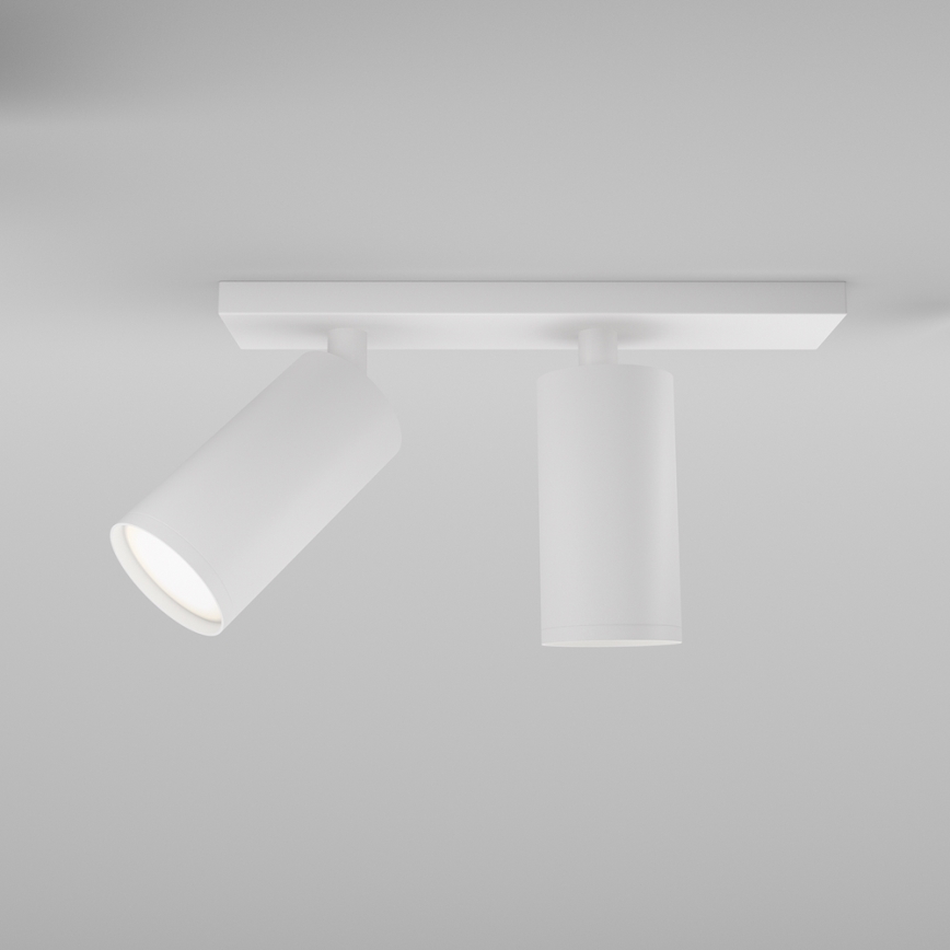 Maytoni C051CL-U-2W - Foco direccional FOCUS 2xGU10/10W/230V blanco