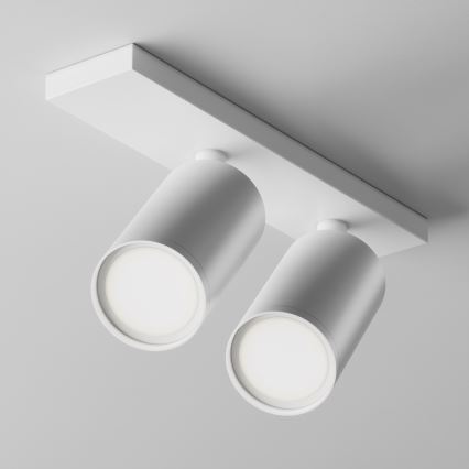 Maytoni C051CL-U-2W - Foco direccional FOCUS 2xGU10/10W/230V blanco