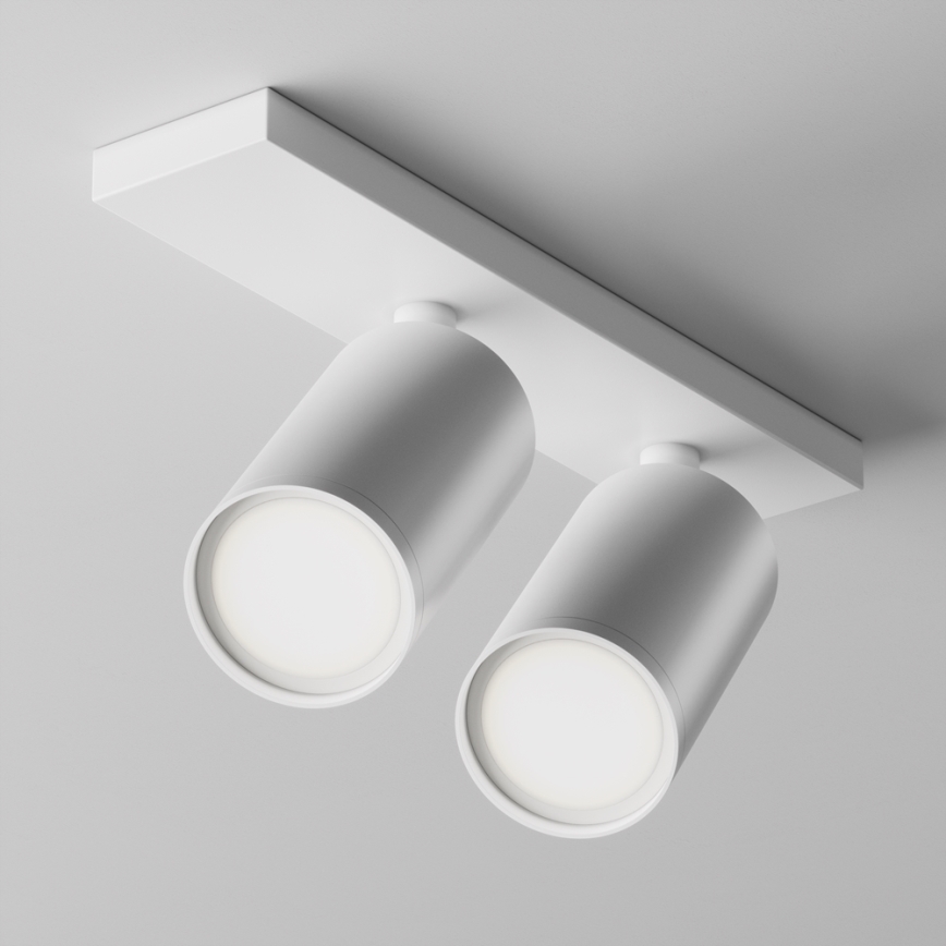 Maytoni C051CL-U-2W - Foco direccional FOCUS 2xGU10/10W/230V blanco