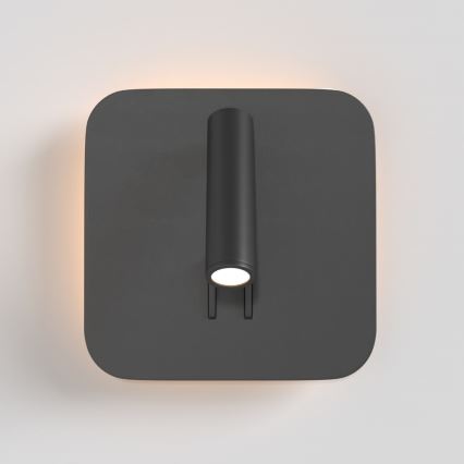 Maytoni C175-WL-01-6W-B - Foco LED de pared IOS LED/9W/230V negro