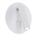 Maytoni C176-WL-01-6W-W - Foco LED de pared IOS LED/9W/230V blanco