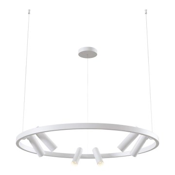 Maytoni MOD102PL-L42W - Lámpara colgante LED SATELLITE con cable LED/42W/230V, blanca