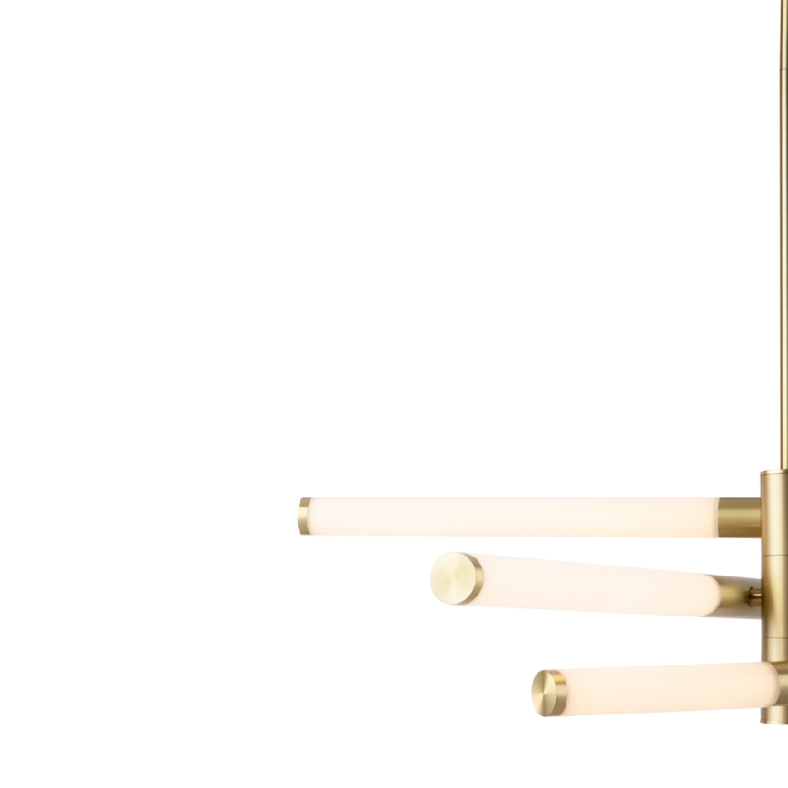 Maytoni MOD106PL-L28G3K - Lámpara colgante LED en varilla AXIS LED/28W/230V acabado dorado