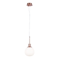Maytoni MOD221-PL-01-G - Lámpara colgante ERICH 1xE14/40W/230V cobre