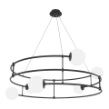 Maytoni MOD317PL-06B - Lámpara colgante BALANCE 6xG9/40W/230V negro