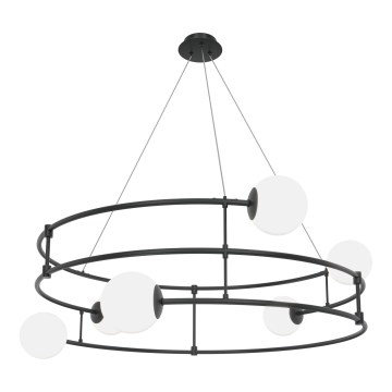 Maytoni MOD317PL-06B - Lámpara colgante BALANCE 6xG9/40W/230V negro