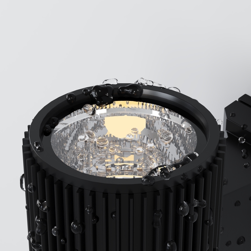 Maytoni O419WL-01B - Aplique de pared exterior RANDO 1xE27/60W/230V IP54 negro