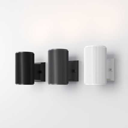 Maytoni O419WL-01B - Aplique de pared exterior RANDO 1xE27/60W/230V IP54 negro