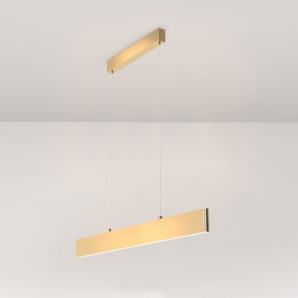 Maytoni P010PL-L23G3K - Lámpara LED colgante STEP LED/23W/230V 3000K 91 cm dorado