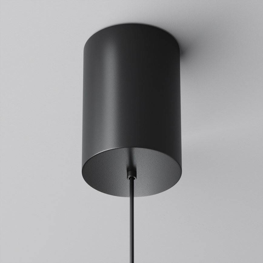 Maytoni P076PL-L12W3K-B - Lámpara LED colgante PLATO LED/12W/230V 3000K negro