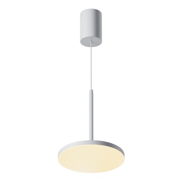 Maytoni P076PL-L12W3K-W - Lámpara LED colgante PLATO LED/12W/230V 3000K blanco
