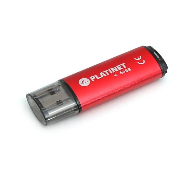 Memoria USB Flash 64GB roja