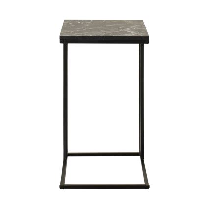 Mesa auxiliar 65x35 cm negro