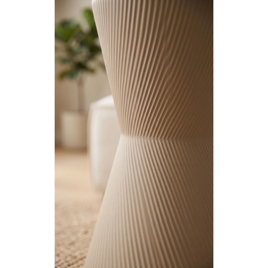 Mesa auxiliar PETIT Ø 29 cm beige