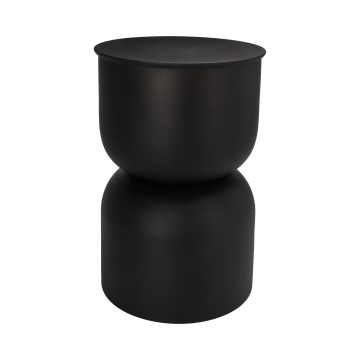 Mesa auxiliar PETIT Ø 31 cm, negra