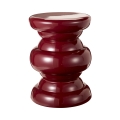 Mesa auxiliar PETIT Ø 31 cm roja