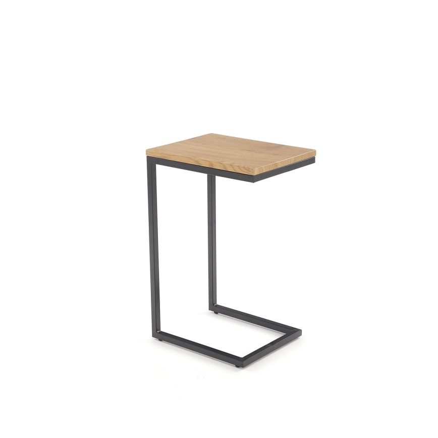 Mesa de centro AURIA roble/negro