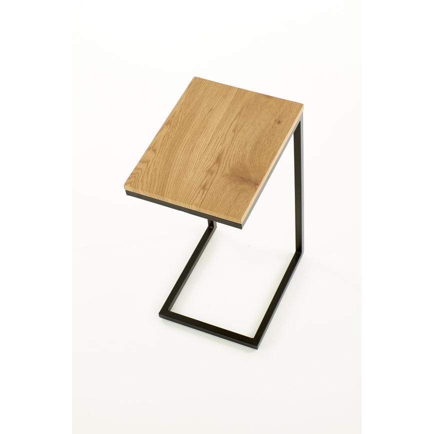 Mesa de centro AURIA roble/negro