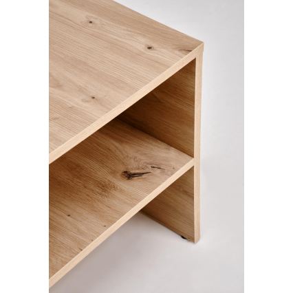 Mesa de centro BELA 100x42 cm roble artisan/antracita