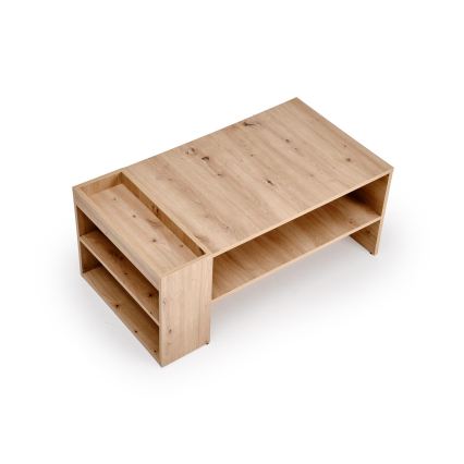 Mesa de centro BELA 100x42 cm, roble Artisan