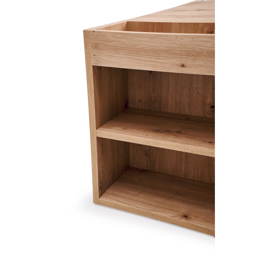 Mesa de centro BELA 100x42 cm, roble Artisan