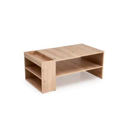 Mesa de centro BELA 100x42 cm, roble Artisan