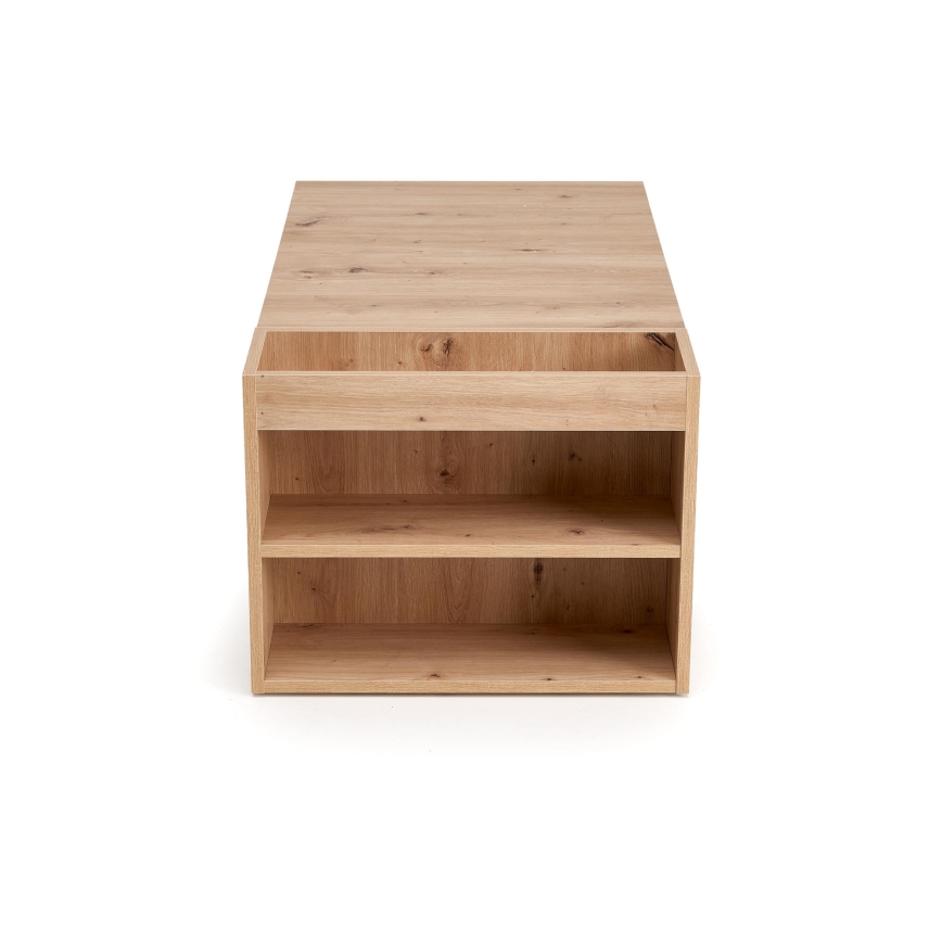 Mesa de centro BELA 100x42 cm, roble Artisan