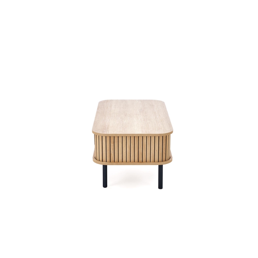 Mesa de centro CASA 90x50 cm marrón/negro