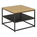Mesa de centro CORA roble/negro