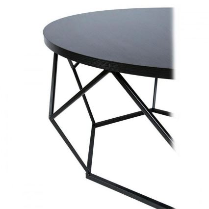 Mesa de centro DIAMOND 40x70 cm negro