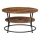 Mesa de centro ELDUR marrón/negro