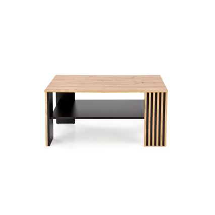 Mesa de centro FORMA 110x65 cm marrón/negro