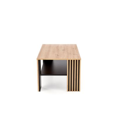 Mesa de centro FORMA 110x65 cm marrón/negro