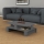 Mesa de centro MANSU 27,5x80 cm antracita