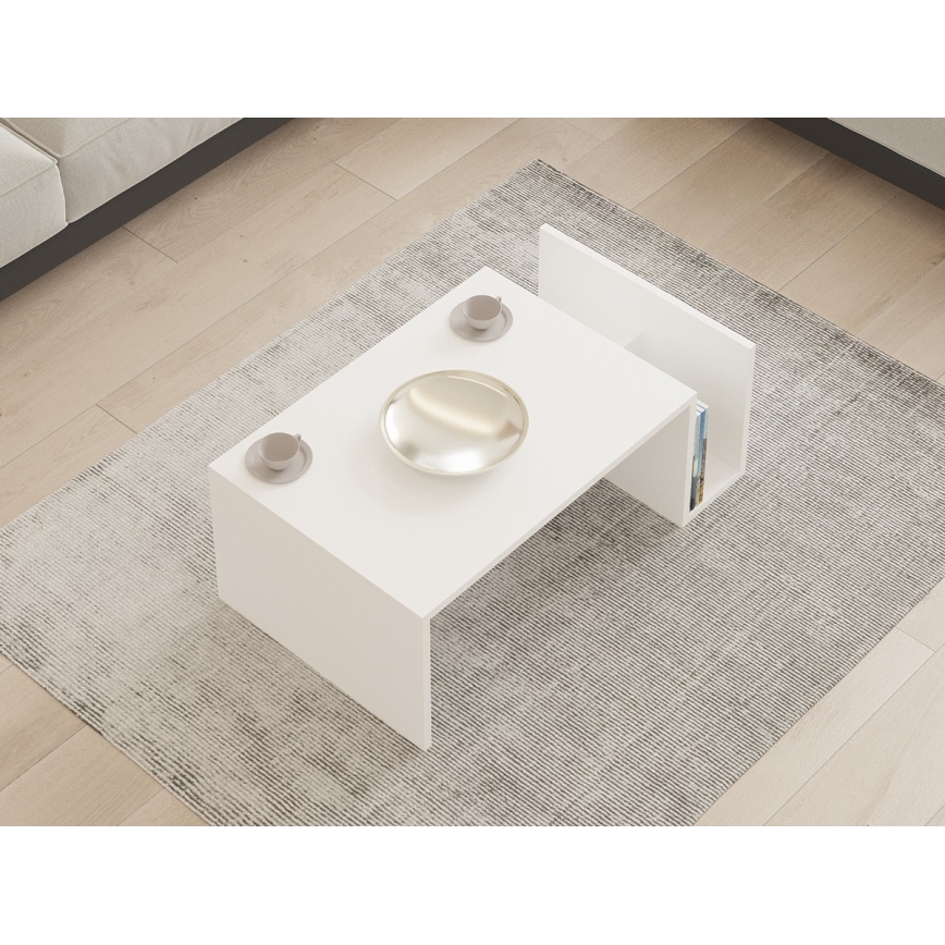 Mesa de centro MONEL blanca