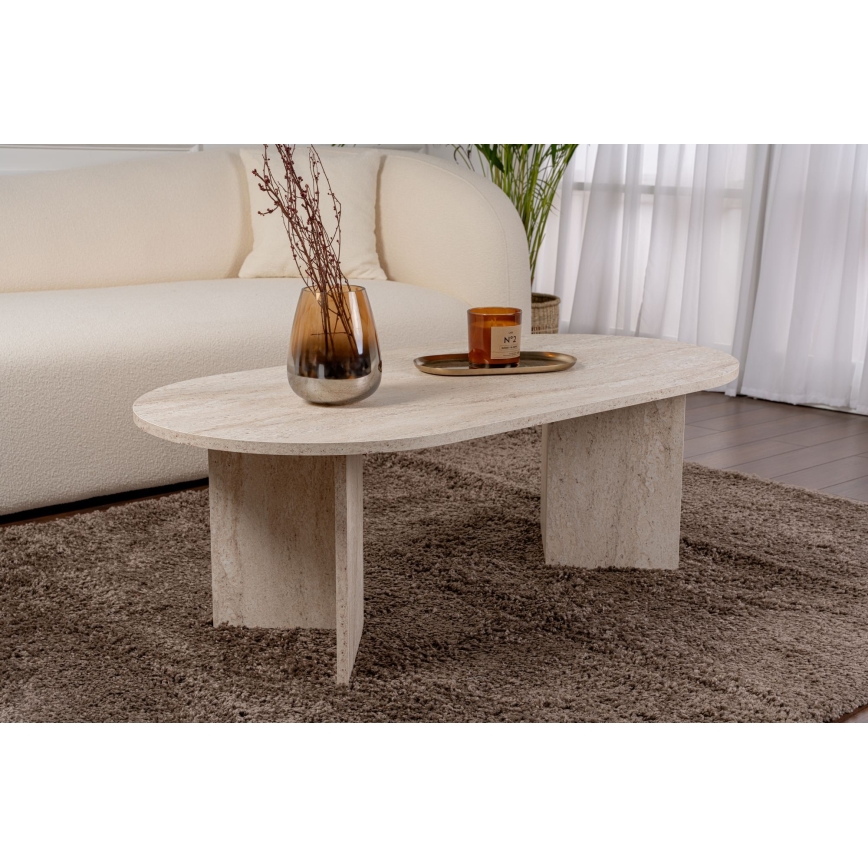 Mesa de centro NEL 119x60 cm beige