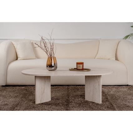 Mesa de centro NEL 119x60 cm travertino
