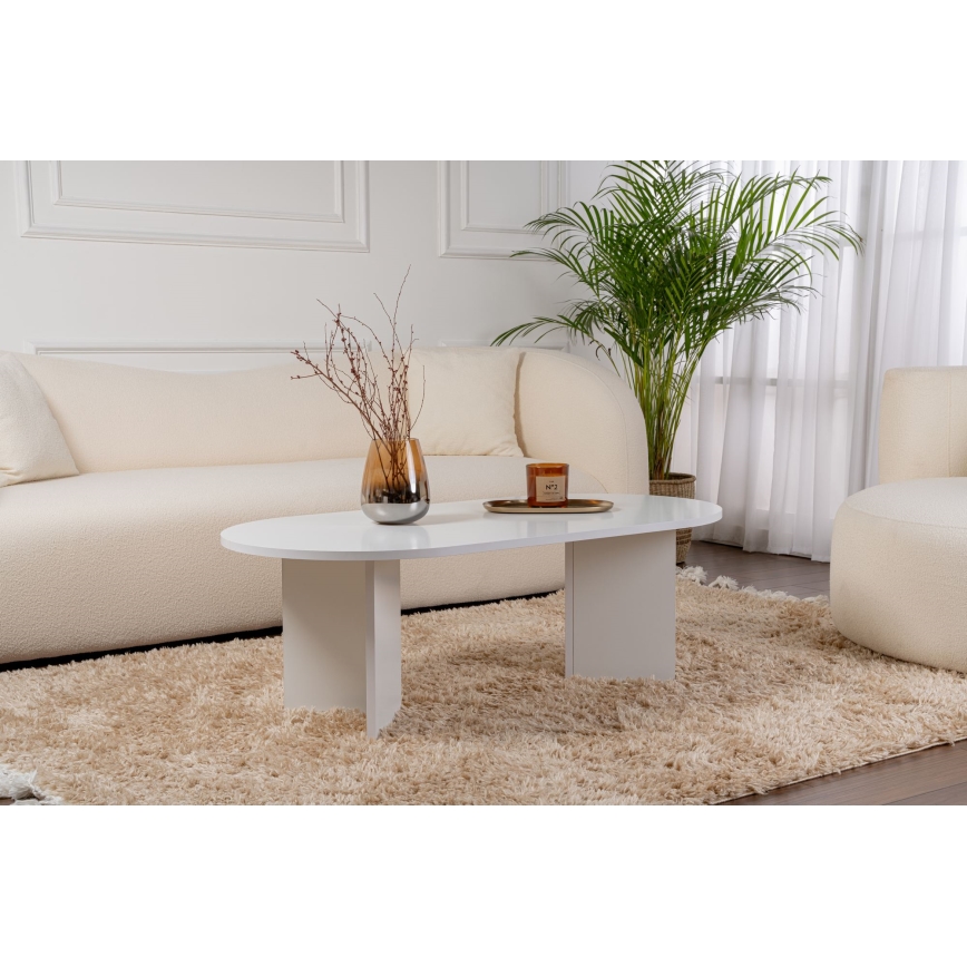 Mesa de centro NEL blanca