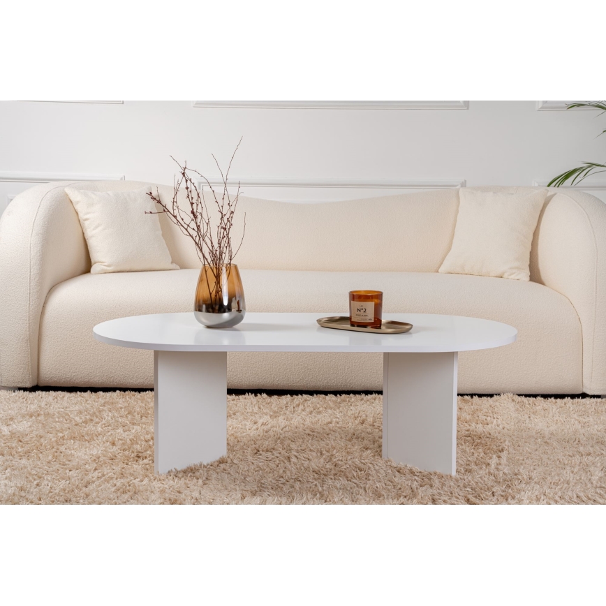 Mesa de centro NEL blanca
