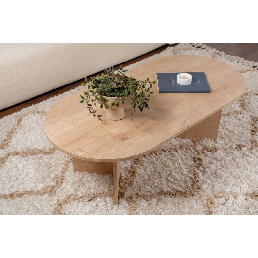 Mesa de centro NEL roble
